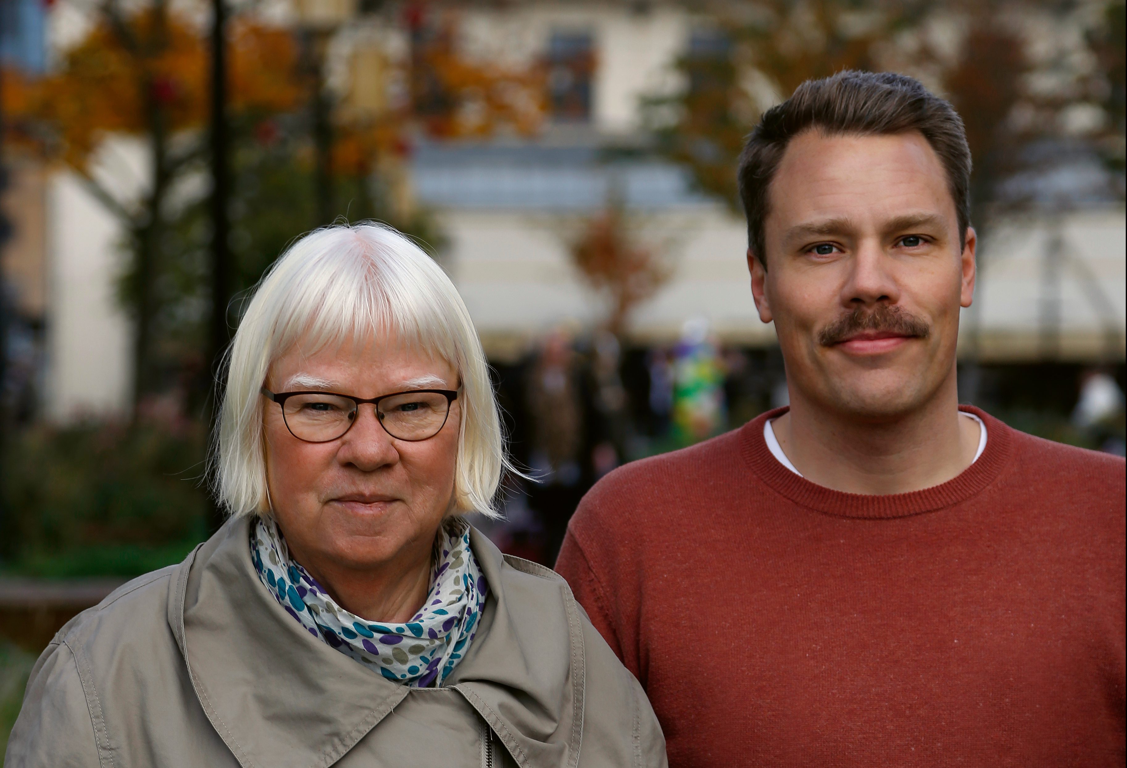 Daniel Bernmar och Eva Olofsson framifrån