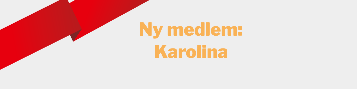 Karolina Palm Österberg  är ny medlem hos vänsterpartiet göteborg