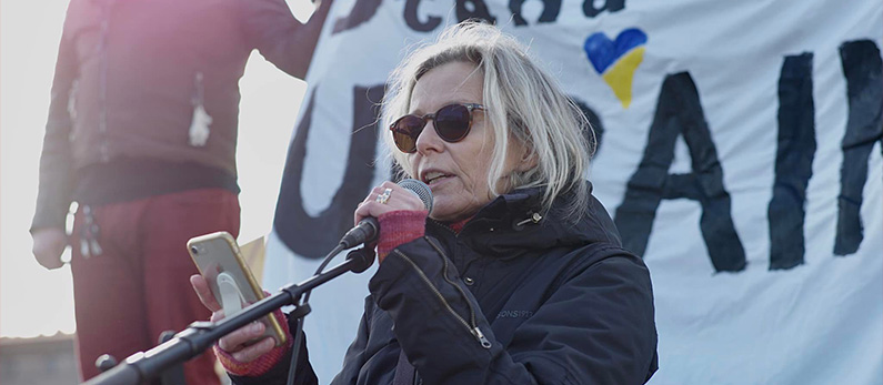 Grith Fjeldmose Vi står med ukraina