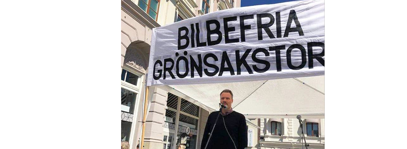 Daniel Bernmar bilfritt Grönsakstorg
