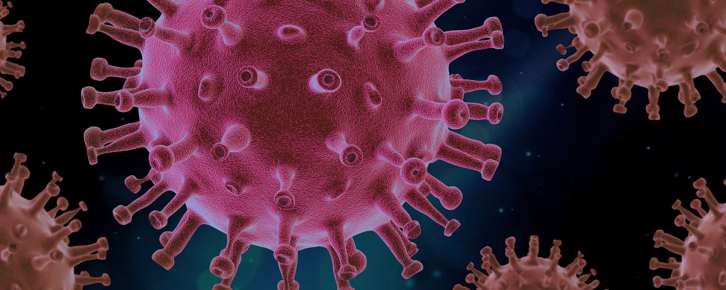 illustration av coronaviruset