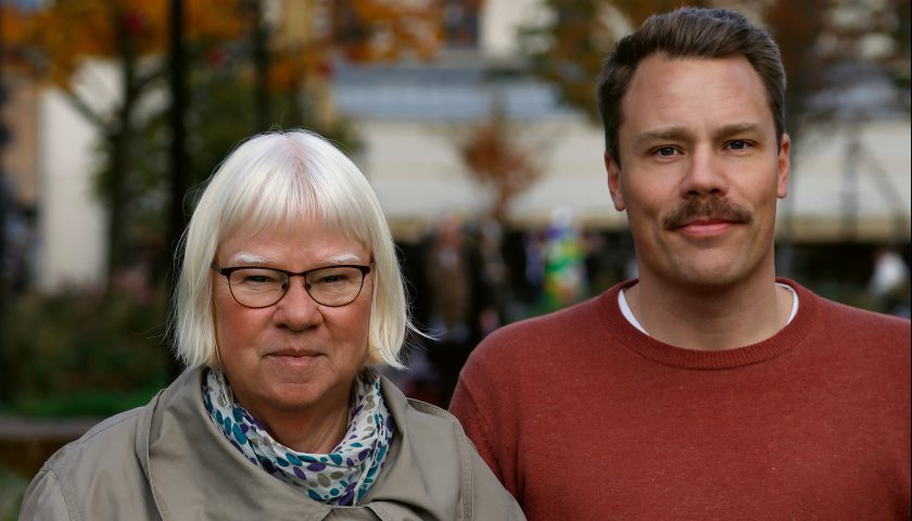 Daniel Bernmar och Eva Olofsson framifrån