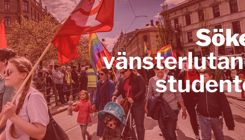 Uppstartsmöte studentnätverk Vänsterpartiet Göteborg